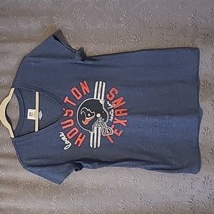 🌸NFL Team NWOT Houston Texans V-neck T-shirt, Large